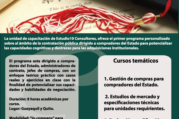 Nuevo ciclo de capacitaciones para entidades contratantes